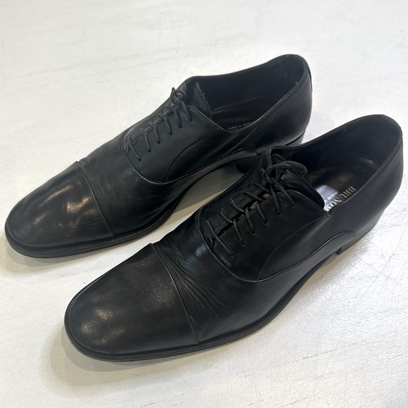 Bruno Magli, MAIOCO LEATHER OXFORD - BLACK, size11.5, made in Italy - Picture 9 of 16
